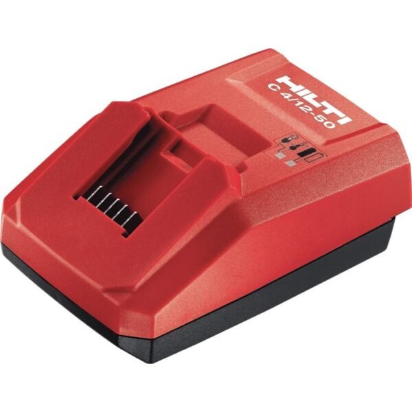 Compact charger for Hilti 12V Li-ion batteries